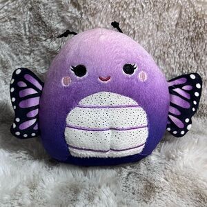 Squishmallow, Rida the Purple Butterfly 4"